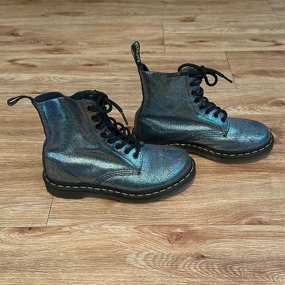 Dr. Martens Shoes - Dr.Martens iridescent Pascal boot